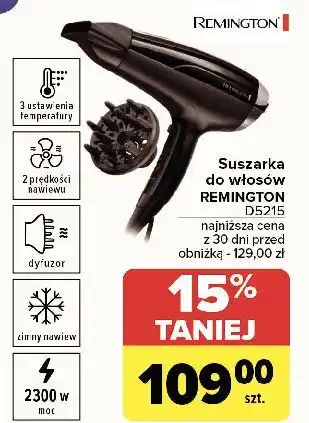 Carrefour Suszarka d5215 Remington oferta