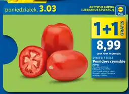 Lidl Pomidory rzymskie oferta