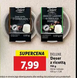 Lidl Deser ricotta czekoladowy Deluxe oferta