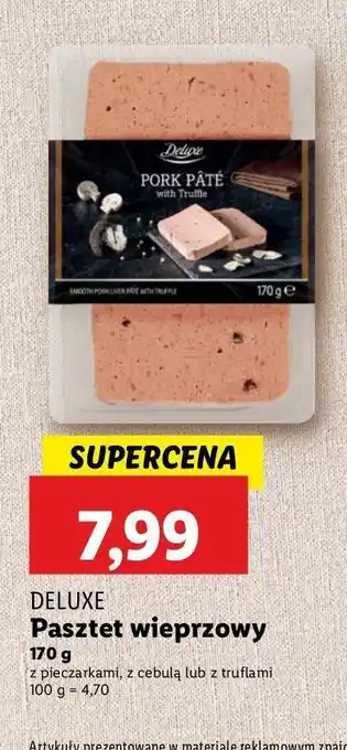 Lidl Pasztet z grzybami Deluxe oferta