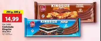 Lidl Czekolada kingsize neo Fin carre oferta