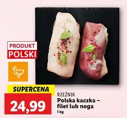 Lidl Filet z piersi kaczki Rzeźnik codzienna dostawa oferta