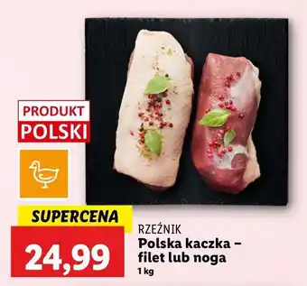 Lidl Filet z piersi kaczki Rzeźnik codzienna dostawa oferta