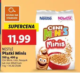 Lidl Płatki śniadaniowe minis Cini minis oferta