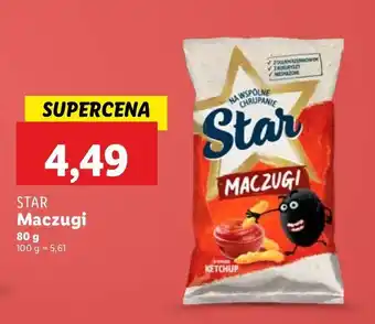 Lidl Chrupki maczugi ketchupowe Mr. snaki maczugi Star oferta