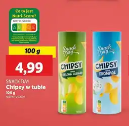 Lidl Chipsy zielona cebulka Snack day oferta