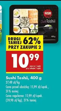 Biedronka Sushi toshii Sushi 4you oferta