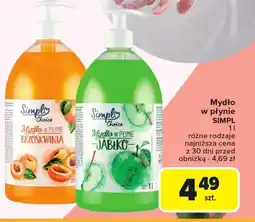 Carrefour Mydło Simpl oferta