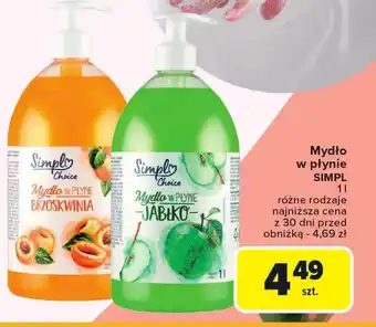 Carrefour Mydło Simpl oferta