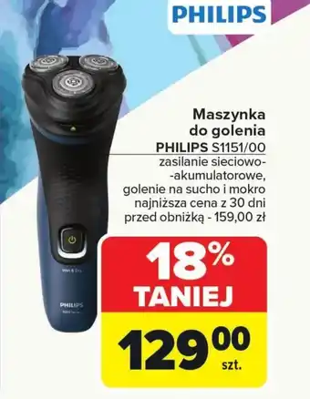 Carrefour Maszynka do golenia Philips oferta