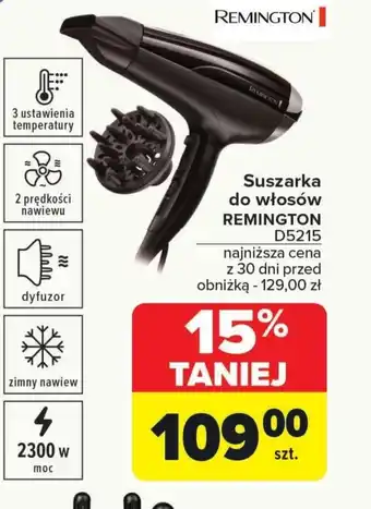 Carrefour Suszarka do włosów Remington oferta