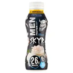 Carrefour Bakoma Men Protein Jogurt pitny skyr smak kokosowy 300 g oferta