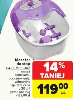 Carrefour Masażer do stóp Lafe oferta