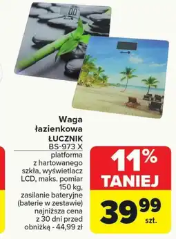 Carrefour Waga łazienkowa Łucznik oferta