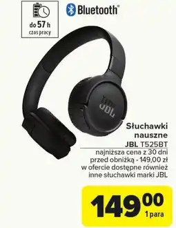 Carrefour Słuchawki bluetooth JBL oferta