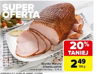 Carrefour Szynka Stanisławów oferta