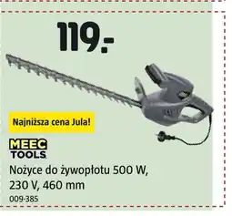 Jula Nożyce do żywołpłotu Meec Tools oferta