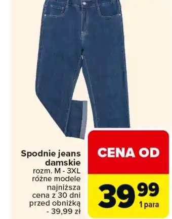 Carrefour Spodnie damskie oferta