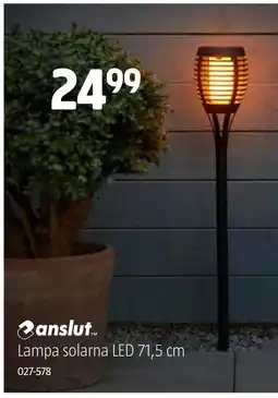 Jula Lampa solarna Anslut oferta