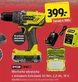 Jula Wiertarko-wkrętarka Ryobi oferta