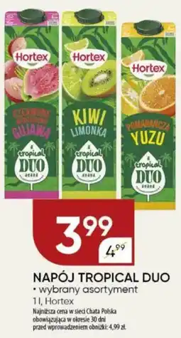 Chata Polska Napój tropical duo hortex oferta