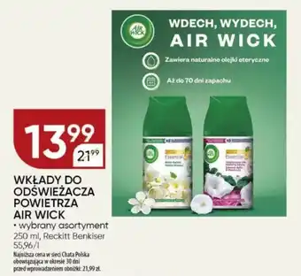 Chata Polska Wkłady do odświeżacza powietrza air wick reckitt benkiser oferta