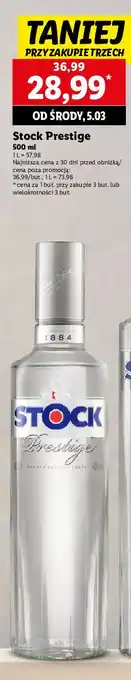 Lidl Wódka Stock Prestige oferta