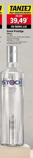 Lidl Wódka Stock Prestige oferta