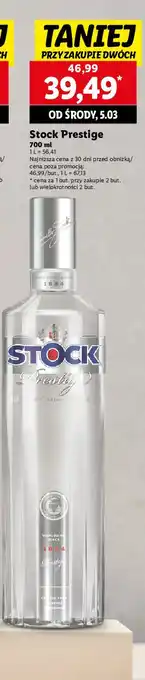 Lidl Wódka Stock Prestige oferta