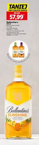 Lidl Whisky Ballantine's Wild oferta