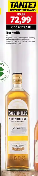 Lidl Whiskey Bushmills Original oferta