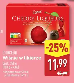 ALDI CHOCEUR Wiśnie w likierze oferta