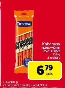 Globi Kabanosy drobiowe Tarczyński Kabanos Exclusive oferta