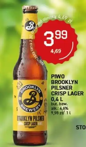 Duży Ben Brooklyn Brewery Brooklyn Pilsner Piwo jasne 400 ml oferta