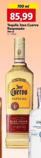 Lidl Tequila Jose Cuervo Especial Gold oferta