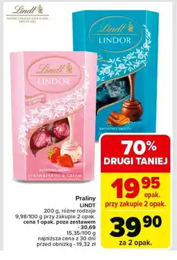 Carrefour Bombonierka strawberries & cream Lindt Lindor oferta