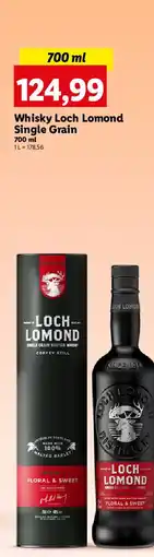 Lidl Whisky kartonik Loch Lomond Single Malt oferta