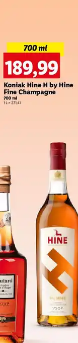 Lidl Cognac Hine Rare Vsop oferta