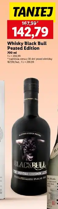 Lidl Whisky Black Bull 12 Yo oferta