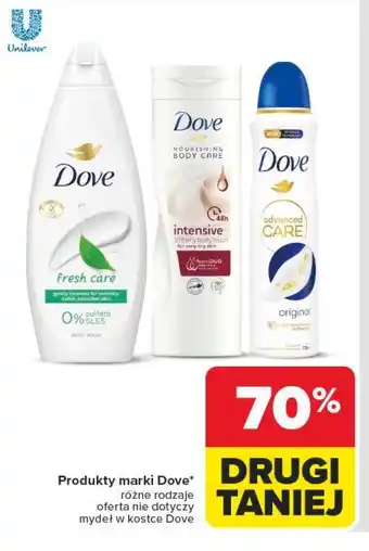 Carrefour Balsam do ciała intensive Dove Nourishing Body Care oferta