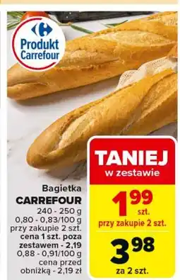 Carrefour Bagietka Carrefour oferta