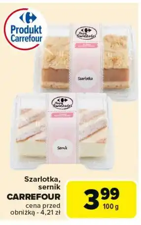 Carrefour Szarlotka Carrefour Targ Świeżości oferta