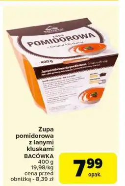 Carrefour Zupa pomidorowa z lanymi kluskami Bacówka oferta