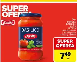 Carrefour Sos basilico Barilla oferta