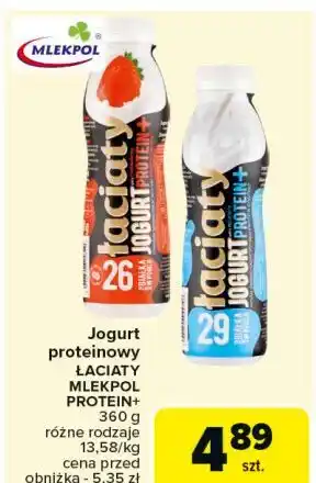 Carrefour Jogurt proteinowy naturalny Łaciaty oferta