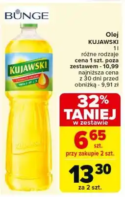 Carrefour Olej rzepakowy Kujawski oferta