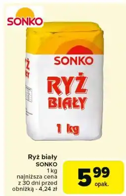 Carrefour Ryż biały Sonko oferta