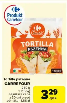 Carrefour Tortilla pszenna Carrefour Classic oferta