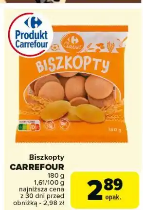 Carrefour Biszkopty Carrefour oferta