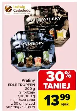 Carrefour Praliny rum & gin Edle Tropfen oferta